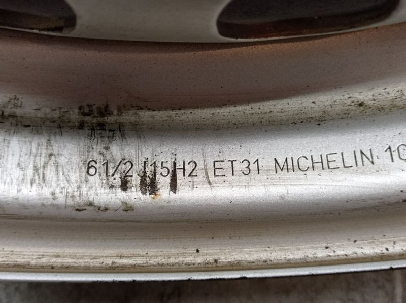 Stahlfelge 6.5JX15 H2 ET31 LK5X98