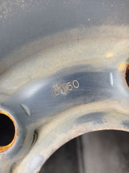 Stahlfelge 6JX16 H2 ET50 LK5X114,3