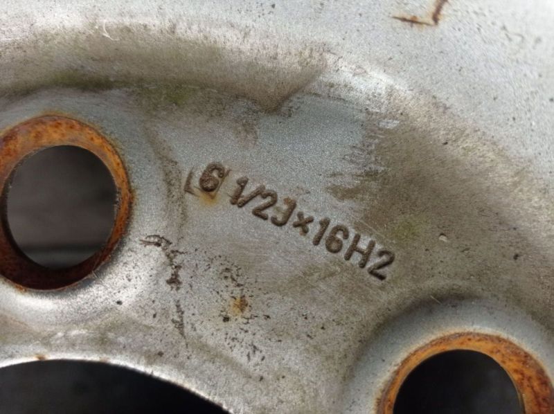 Stahlfelge 6.5JX16 H2 ET62 LK6X130